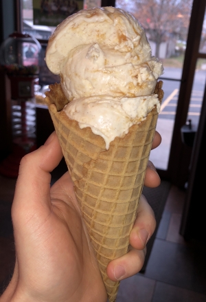 Single Waffle Cone